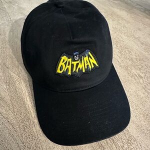 Kith x Batman Twill Low Pinch Crown Snapback Cap